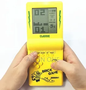 Tetris Game Console Mini Handheld Device Large Screen