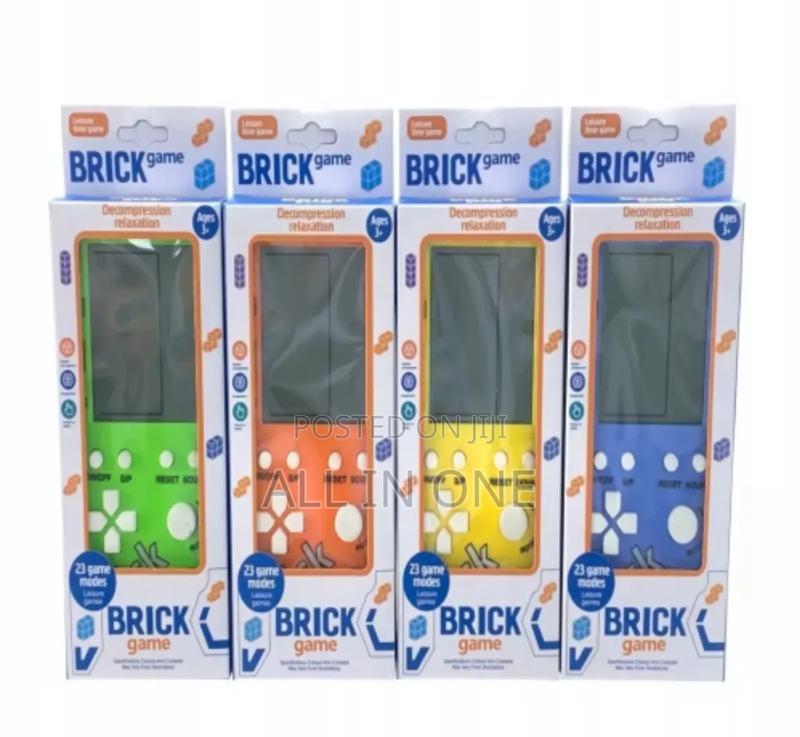 Tetris Game Console Mini Handheld Device Large Screen