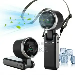 Portable Handheld Mini Fan, Foldable Powerful Winds Turbo Fan