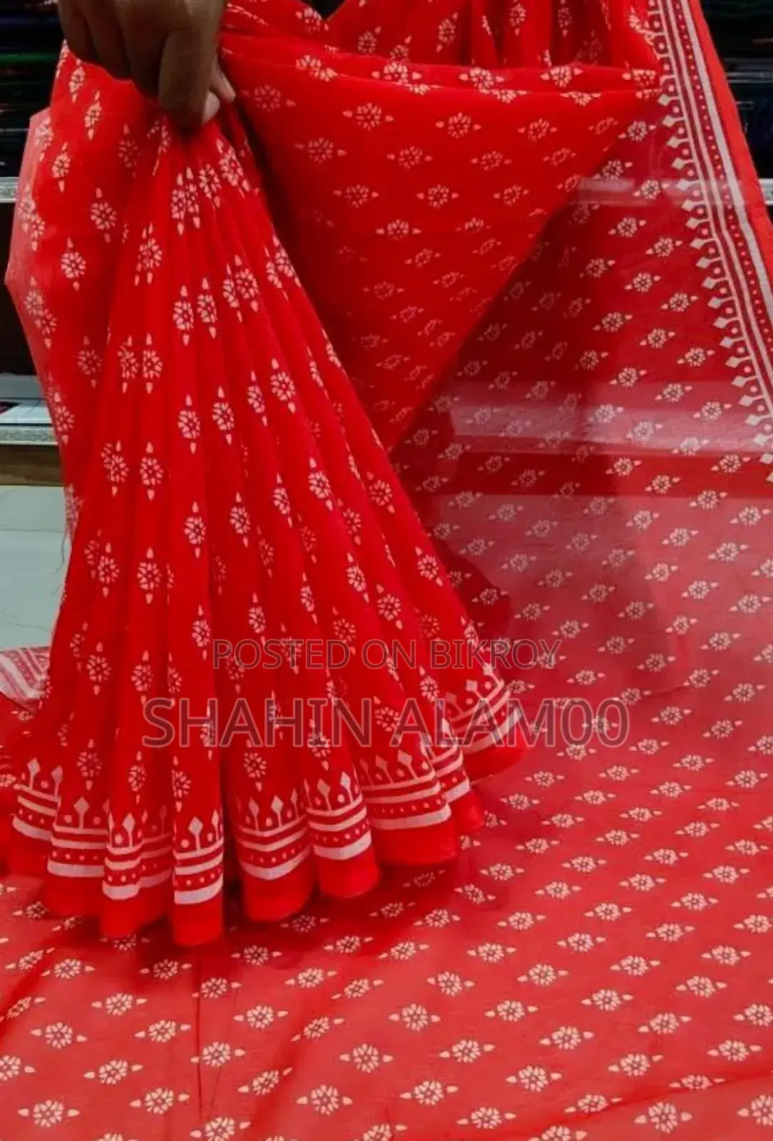 Chanderi Silk Sharee With Blouse Piece