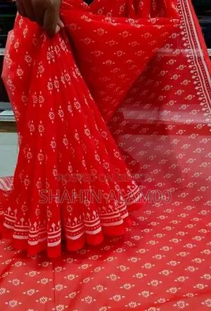 Chanderi Silk Sharee With Blouse Piece