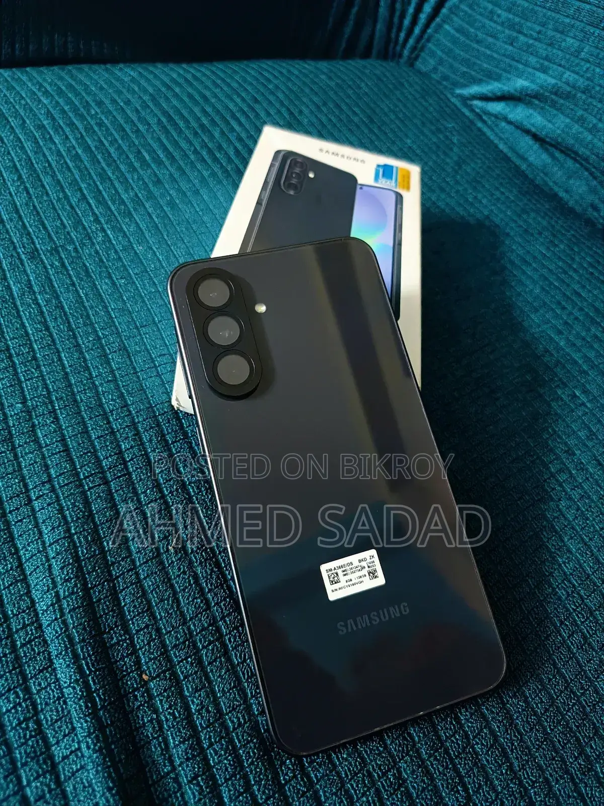 নতুন Samsung Galaxy A36 128 GB ব্ল্যাক