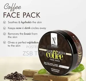 Nutriglow Natural's Raw Irish Coffee Face Pack 200g
