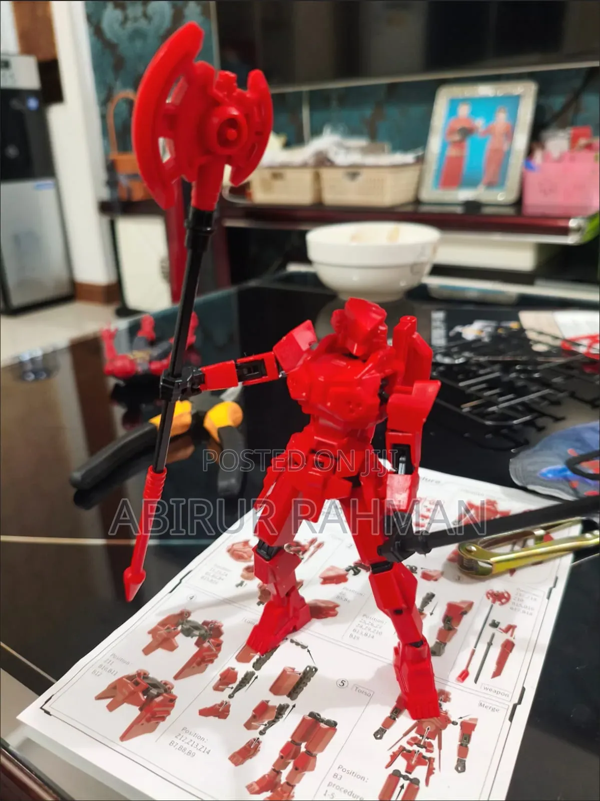 Dummy Warrior Action Figure