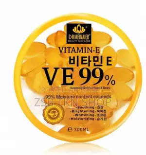 Original Drmeinaier Vitamin-E Ve 99 Soothing Gel Face Body 300ml