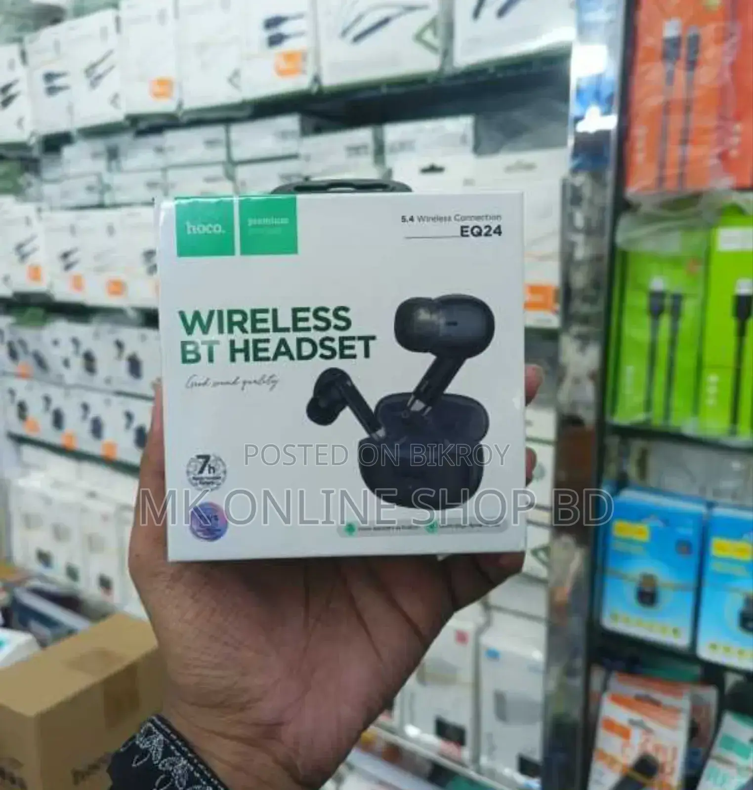 Hoco Eq24 Wireless Bt Headset - Premium Quality