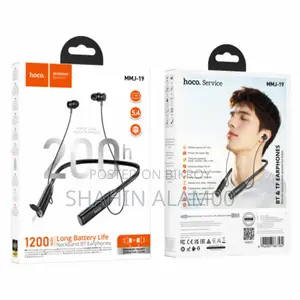 Hoco MMJ-01 Wireless Bluetooth Neckband Headphone - Black
