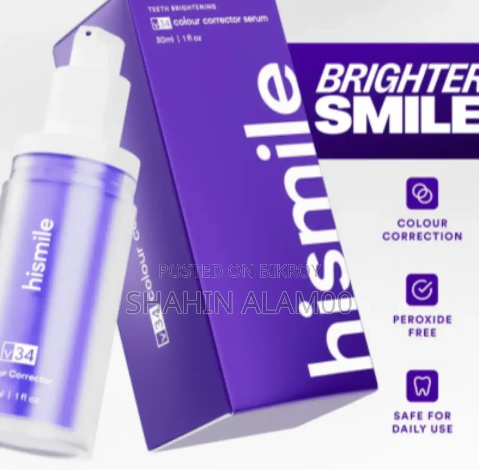 Hismiles Teeth Whitening Toothpaste 30ml