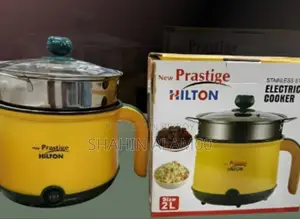 Prestige Hilton Stainless Steel Electric Multi Cooker – 2 Liter