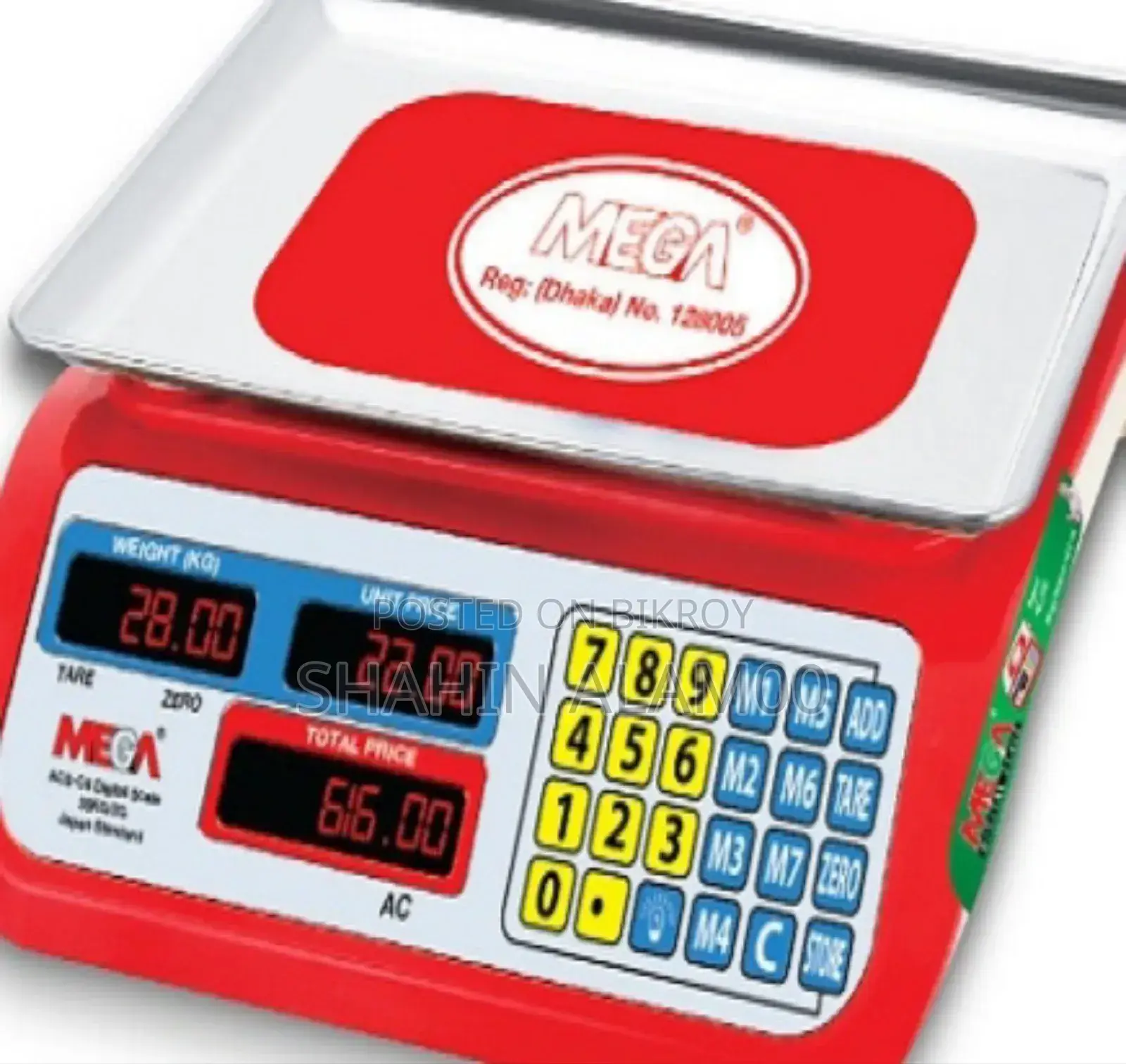 30kg Mega Digital Scale/ LED Display Electronic Price Computing
