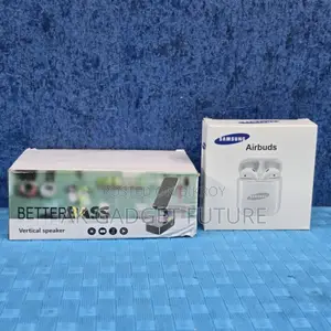 Better Bass ভার্টিক্যাল স্পিকার + Samsung Airbuds