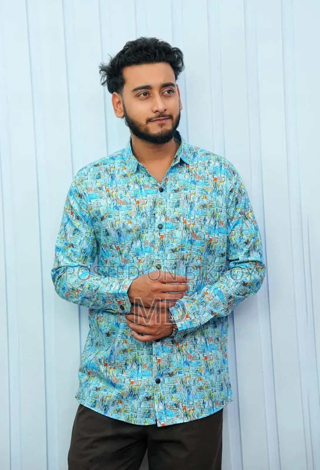 Digital Print Cotton Shirt