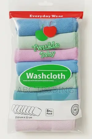 Wash Clothes 8 Pcs
