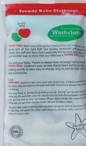 Wash Clothes 8 Pcs