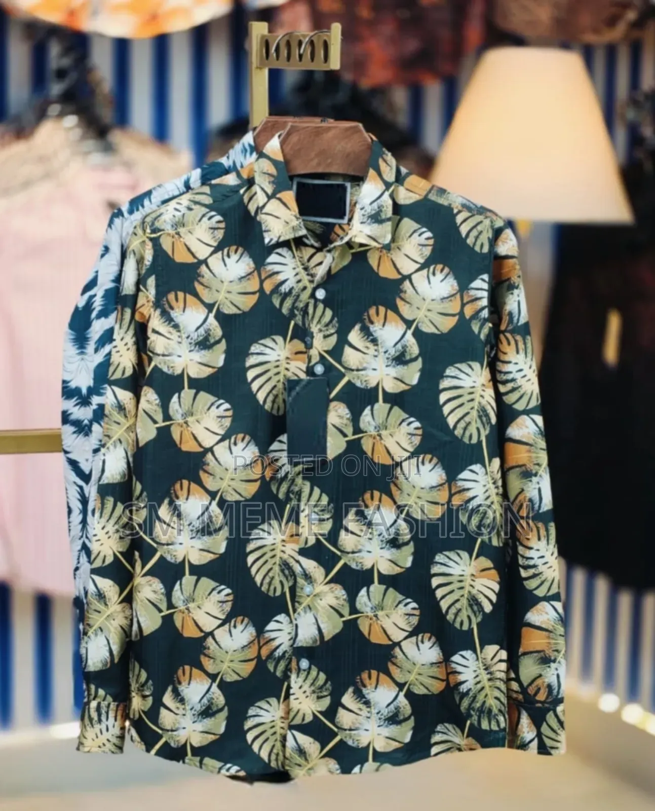 China Floral Print Full Sleeve Shirts Fabrics:-China Dubi