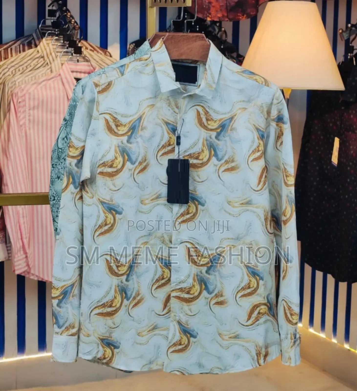 China Floral Print Full Sleeve Shirts Fabrics:-China Dubi