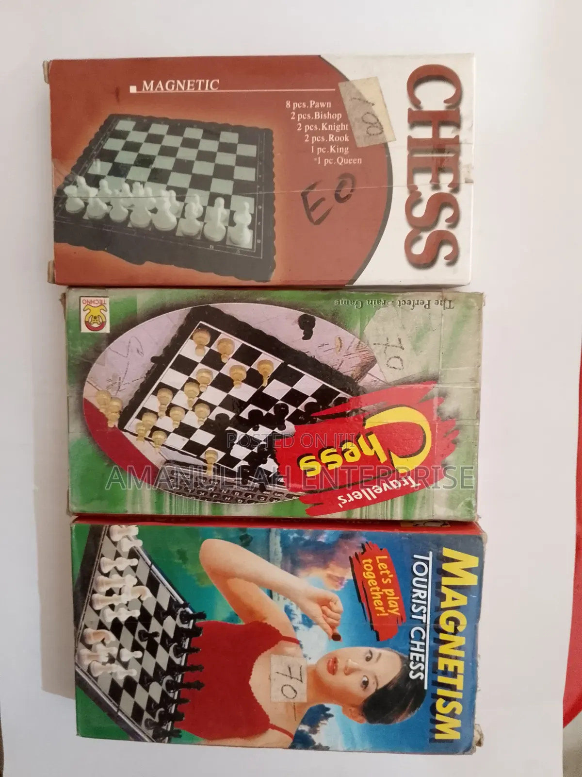 Magnetic Pocket Chess Set Mini Travel Board Game