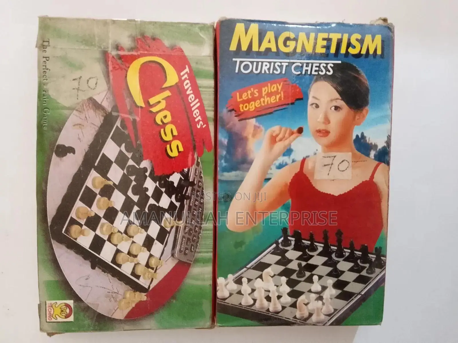 Magnetic Pocket Chess Set Mini Travel Board Game