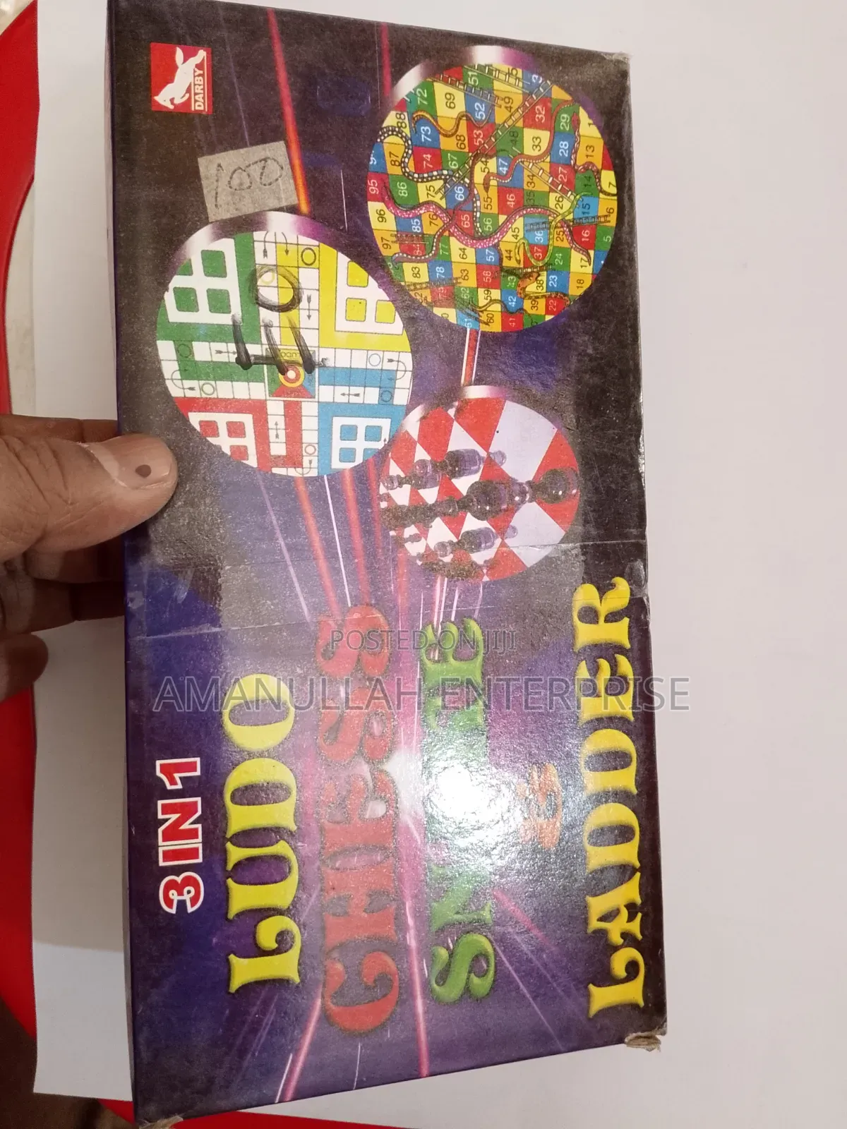 বাচ্চা ও পরিবারের মজার জন্য ৩ ইন ১ লুডু, দাবা ও সাপ-লুডু বোর্ড গেম সেট