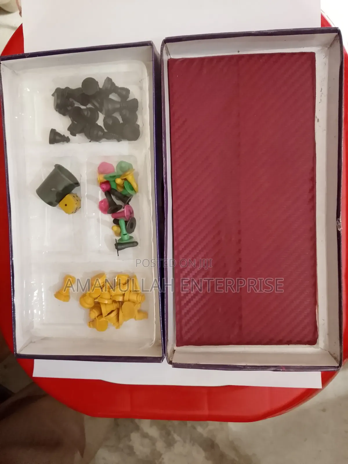 বাচ্চা ও পরিবারের মজার জন্য ৩ ইন ১ লুডু, দাবা ও সাপ-লুডু বোর্ড গেম সেট