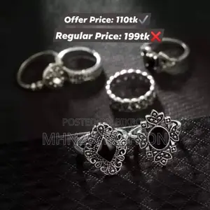 ১৫ পিসের ফিঙ্গার রিং সেট।