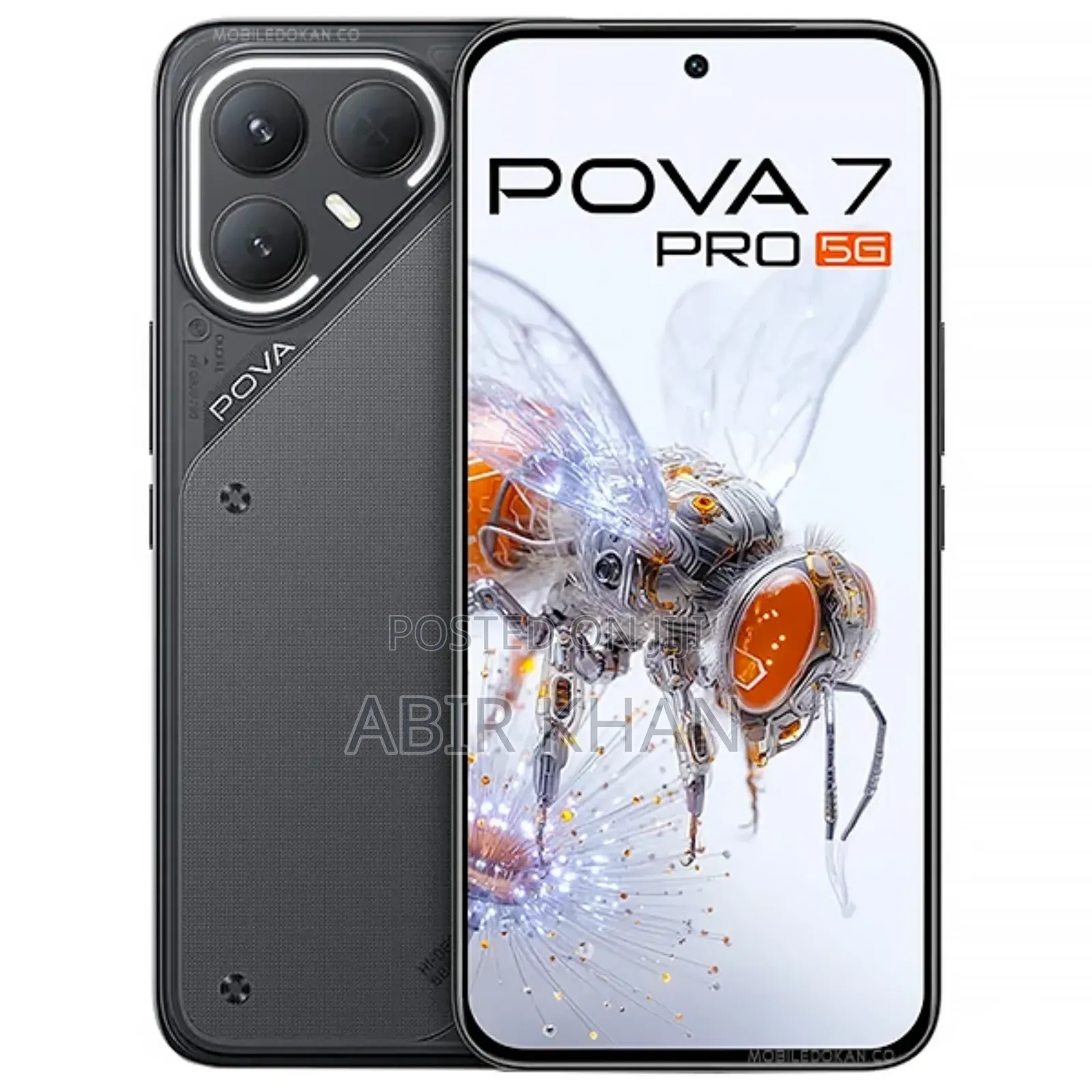 Tecno Pova 7 Pro 5G 256 GB Black