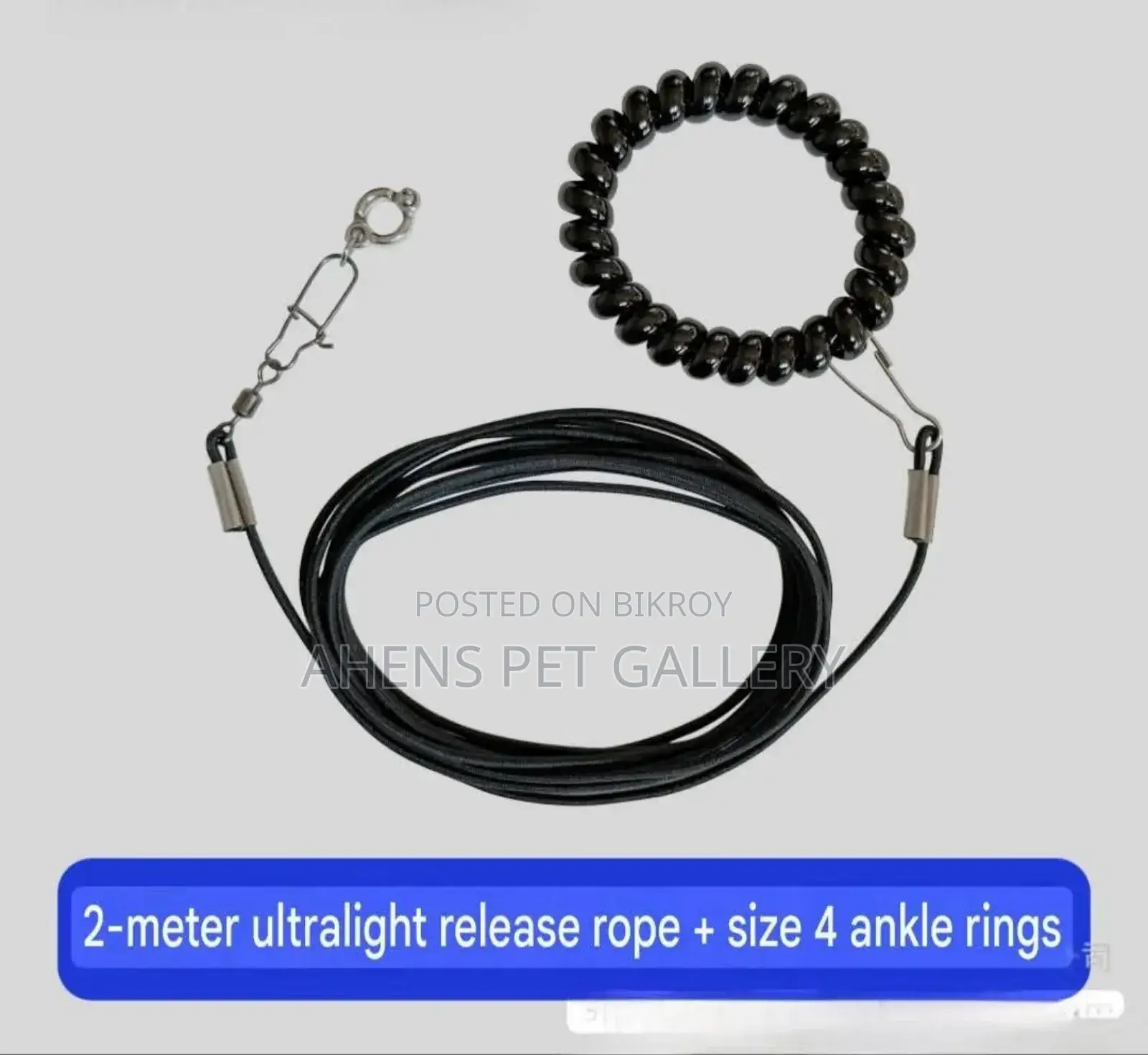 Parrot Harness With Foot Anklet