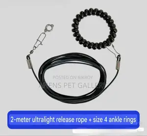 Parrot Harness With Foot Anklet