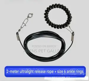 Parrot Harness With Foot Anklet