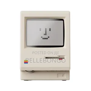 Retro Macintosh Desktop Alarm Clock
