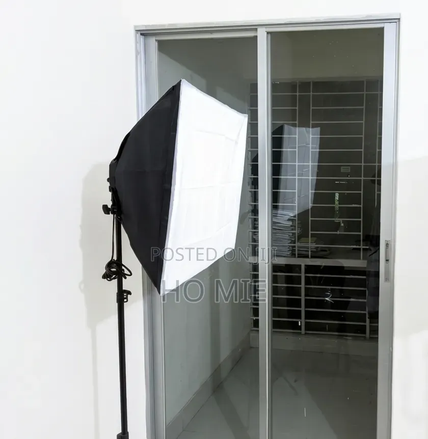 Chinese Four Holder Softbox With 7 Feet Stand