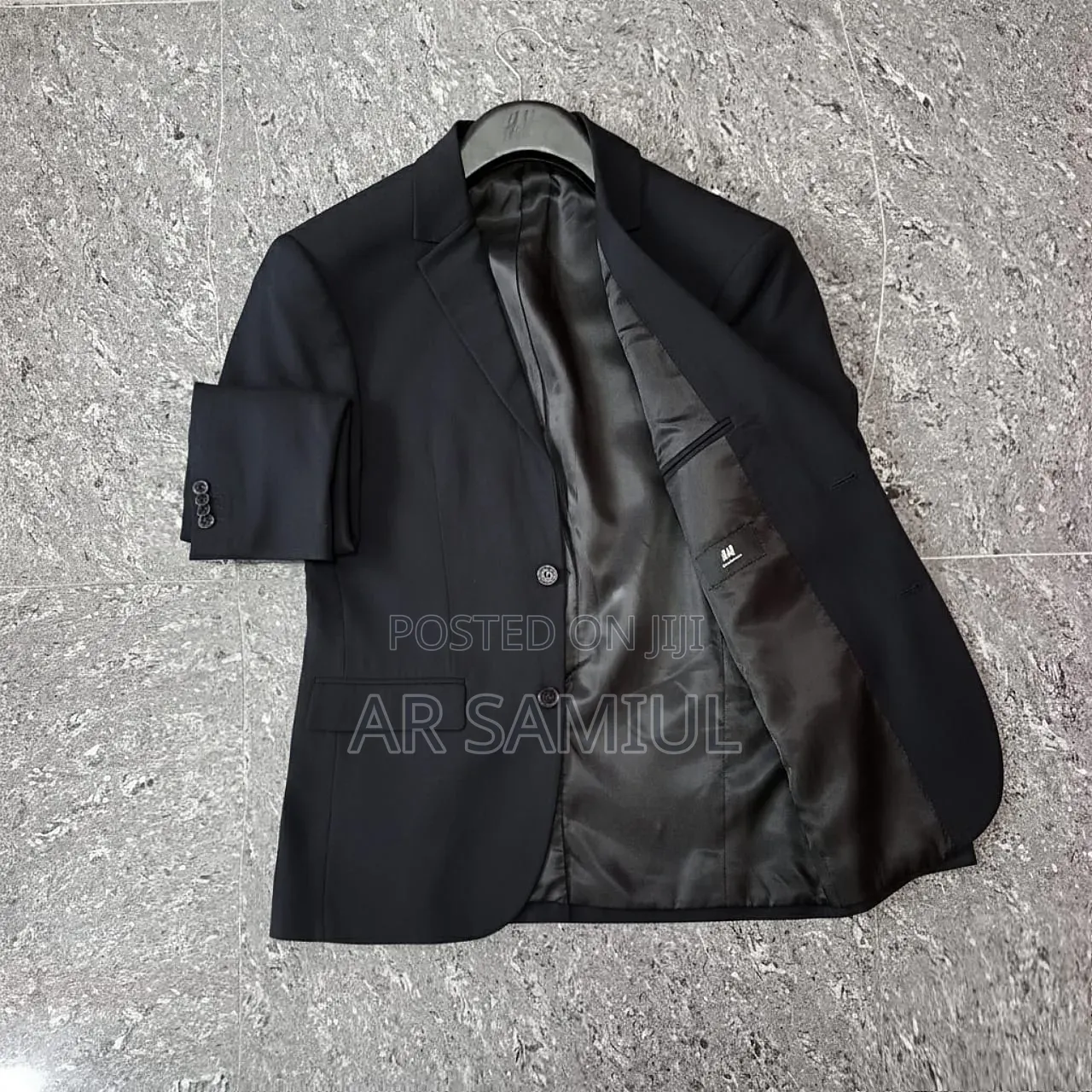 50% Off Export Black Navy Blazer | Men's Fashionable Blazer | Slim Fit