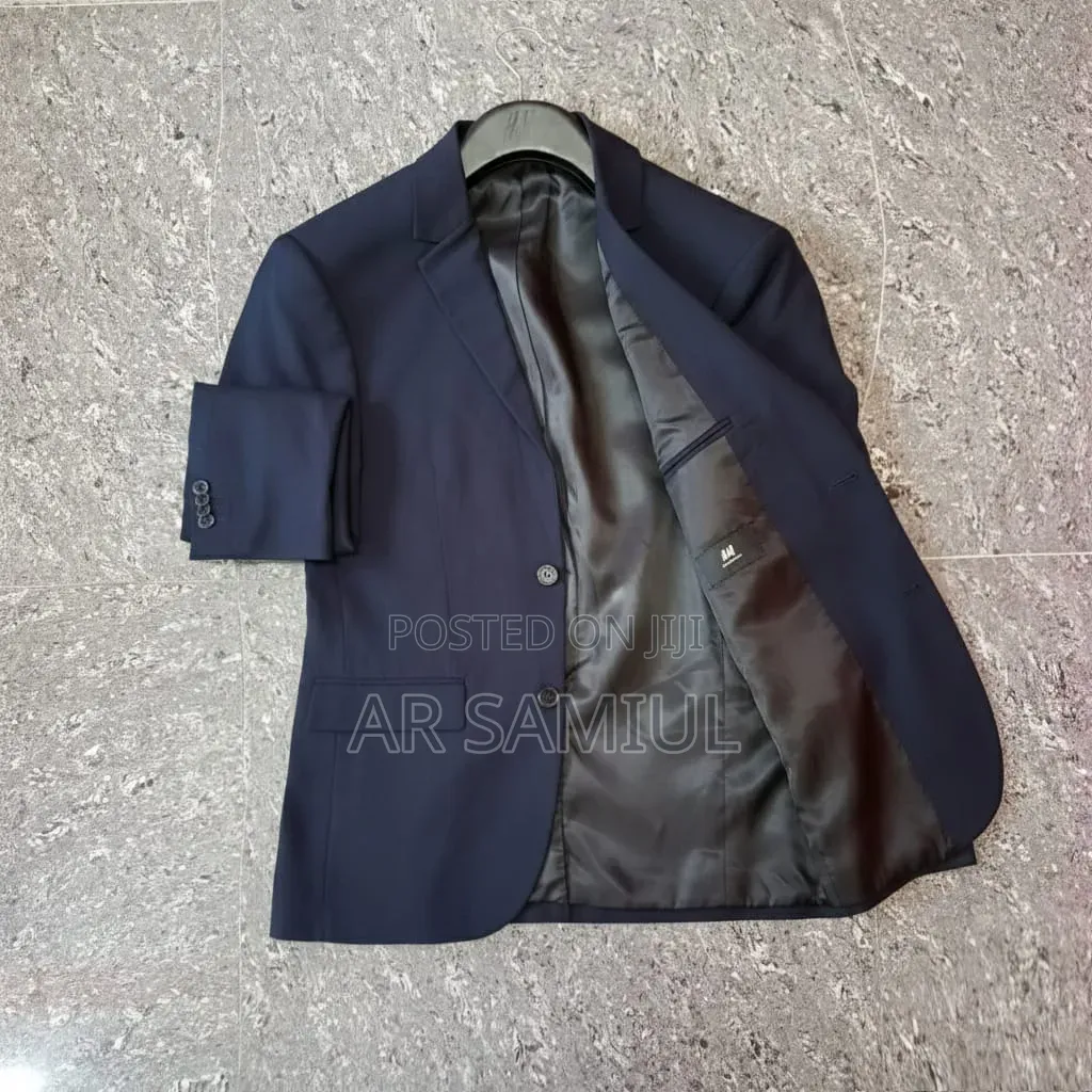 50% Off Export Black Navy Blazer | Men's Fashionable Blazer | Slim Fit