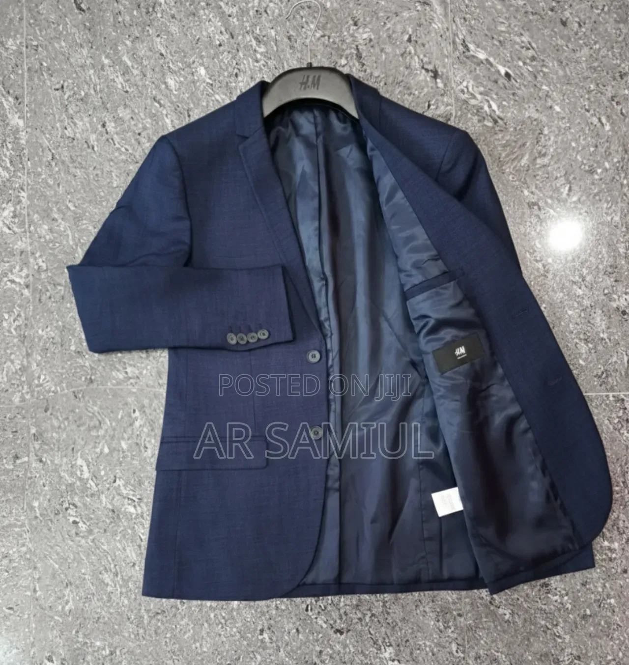 50% Off Export Black Navy Blazer | Men's Fashionable Blazer | Slim Fit
