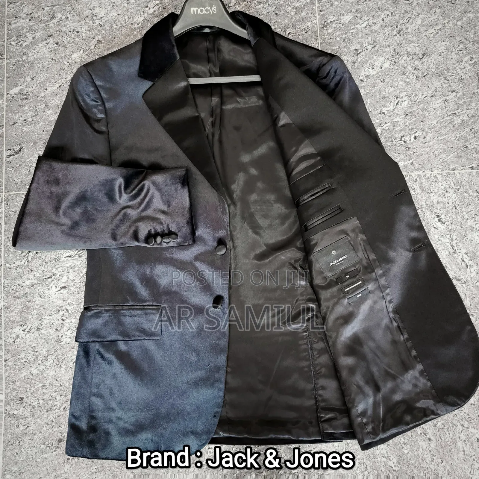 50% Off Export Black Navy Blazer | Men's Fashionable Blazer | Slim Fit