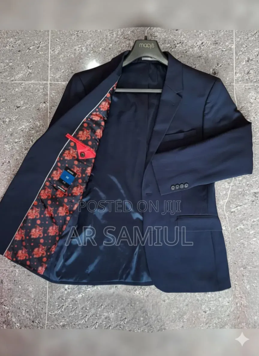 50% Off Export Black Navy Blazer | Men's Fashionable Blazer | Slim Fit