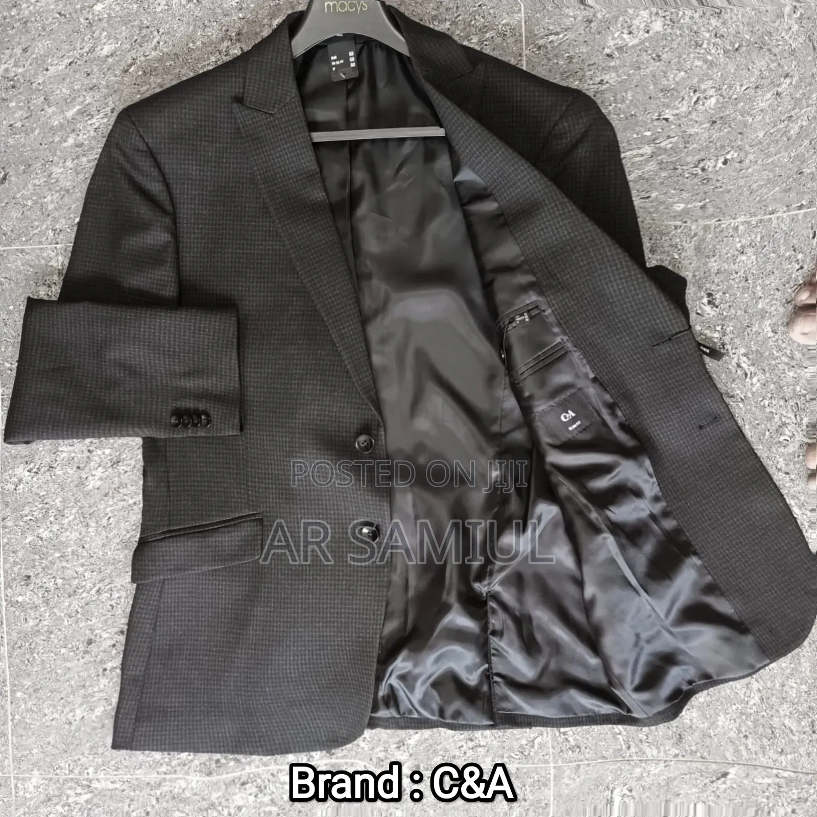 50% Off Export Black Navy Blazer | Men's Fashionable Blazer | Slim Fit