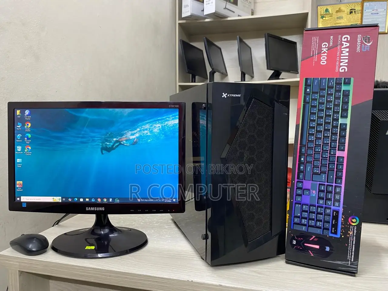 Desktop Computer 8GB Intel Core I7 SSD 256GB
