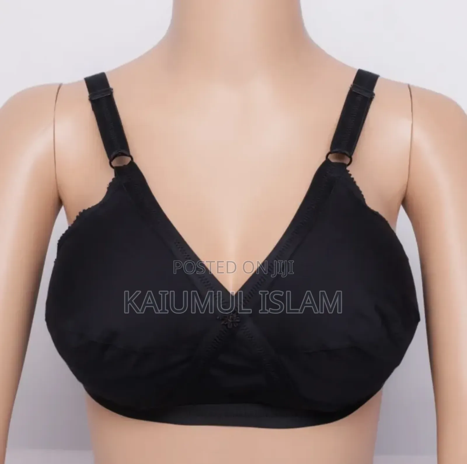 2 PCS Comfortable Big Belt Soft Synthetic Bra for Women - Multicolor