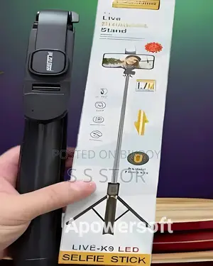 5.7 Feet Long Plokama 4 in 1 Selfie Stick