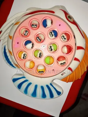 Buy Rotating Musical Fishing Game Toy for Kids | Fun Educational.