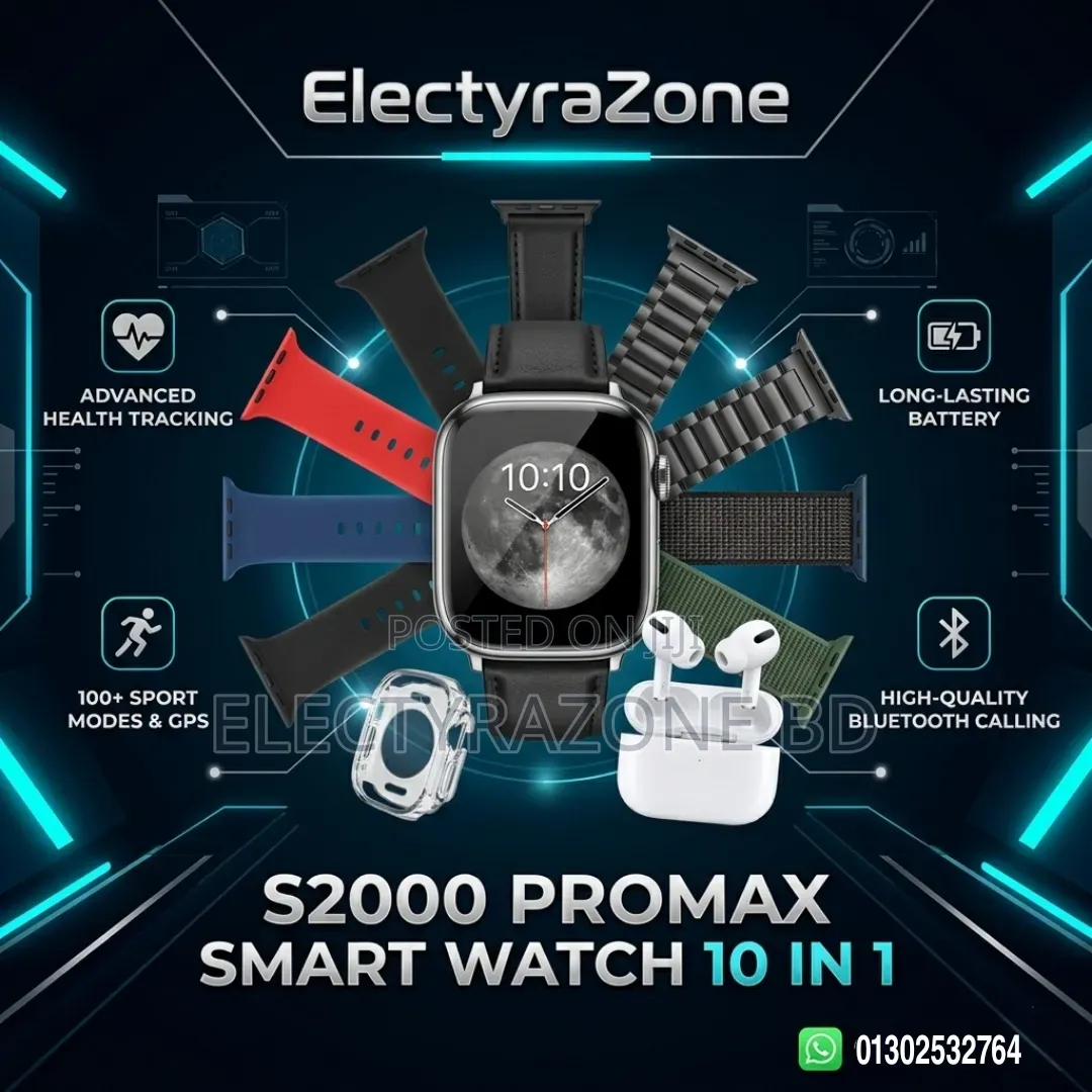 S2000 Promax Smart Watch 10 In 1