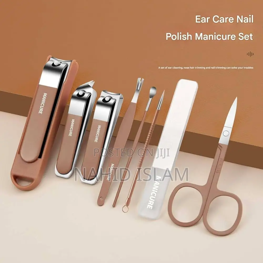 7 in 1 Nail Clippers Set, 7pcs Manicure Pedicure Tools