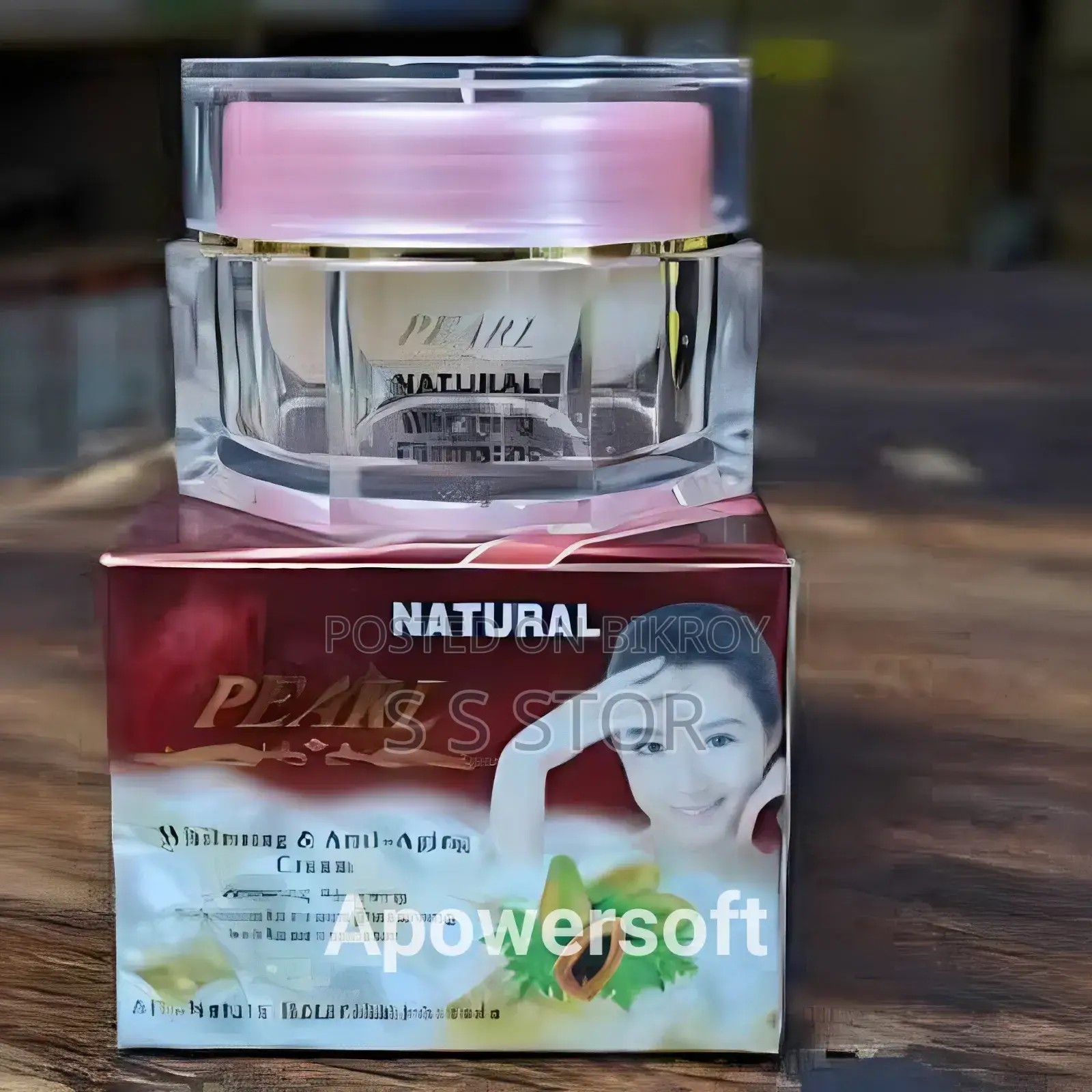 Natural Pearl Whitening Anti Aging Cream 25g