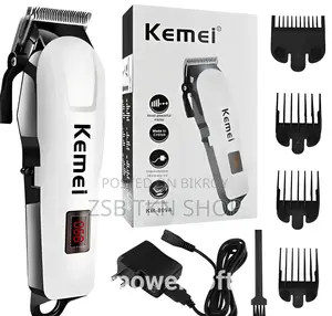 Kemei Km-809a Professional Rechargeable Hair Clipper Trimmer