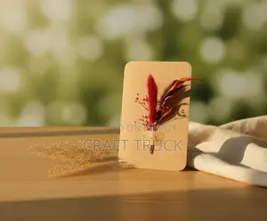 Natural Dry Flower Cards