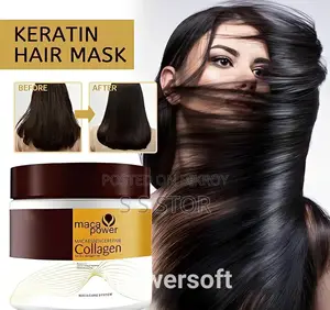 Maca Power Keratin Hair Mask Essence for Dry Damaged Hair 500ml