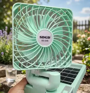 Solar Folding Rechargeable Fan (SD-666)