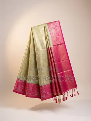 Mint Blossom Premium Silk Saree