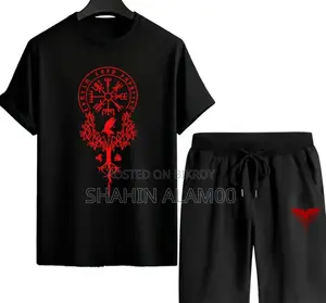 Mesh T-Shirt and Short Pant Set